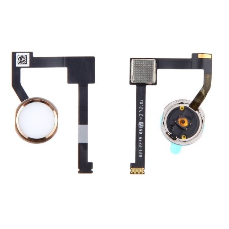Bouton Home complet pour iPad Air 2, Mini 4, iPad Pro 12.9" Or