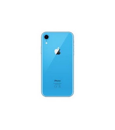 Vitre arrière pour iPhone XR Bleu