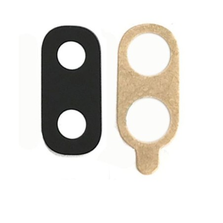 Lentille caméra arrière pour Galaxy A10 (A105FN) Noir