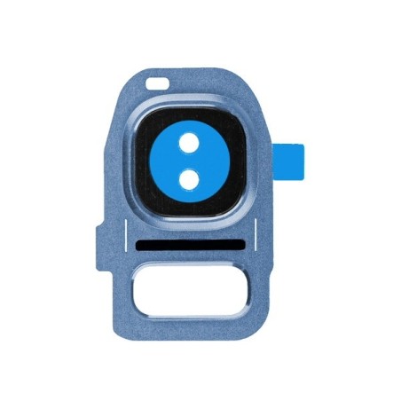 Lentille caméra arrière Galaxy S7 (G930F) / S7 Edge (G935F) Bleu