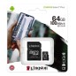 KINGSTON Canvas Select Plus microSD 64Go + Adaptateur KINGSTON Canvas Select Plus microSD 64Go + Adaptateur