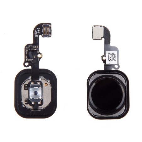 Bouton Home complet pour iPhone 6 / 6 plus Noir