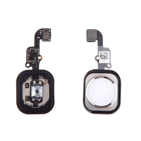 Bouton Home complet pour iPhone 6 / 6 plus Argent