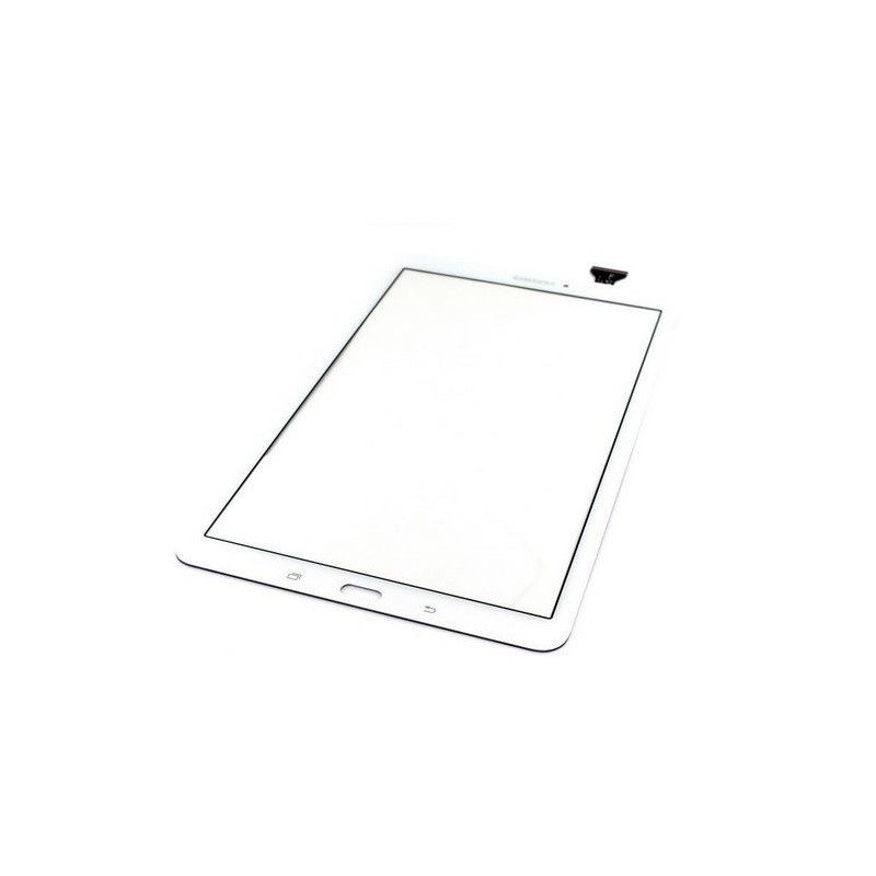 Vitre tactile pour Samsung Galaxy Tab E 9.6 (T560/561) Blanc