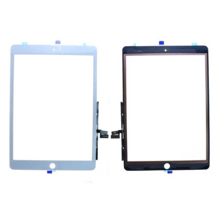 Vitre tactile pour iPad 7/8 10.2" Blanc
