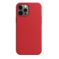 Coque en Silicone rigide iPhone 12/12 Pro Rouge