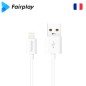 Câble Fairplay SENECIO USB à Lightning 1m Blanc