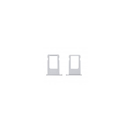 Tiroir sim pour iPhone 6s Argent