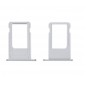 Tiroir sim pour iPhone 6s Argent