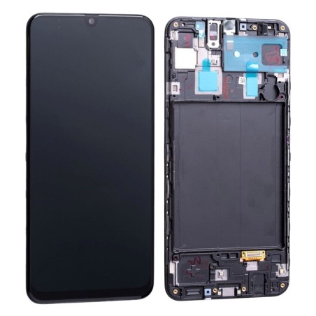 Ecran Complet pour Samsung Galaxy A30 Noir