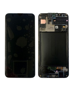 Ecran Complet pour Samsung Galaxy A30s (A307F) Noir