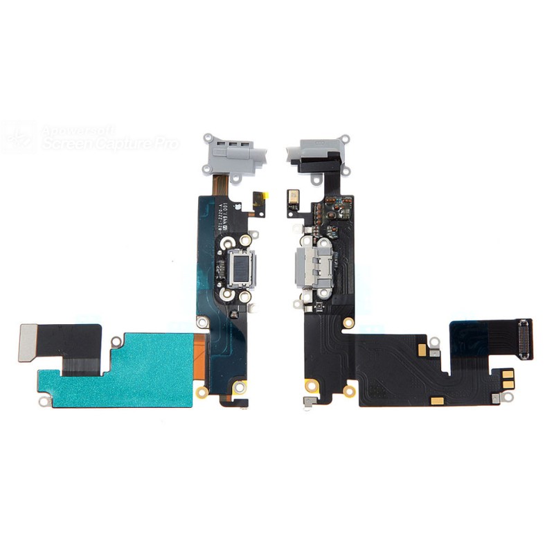 Connecteur de charge pour iPhone 6 Plus Gris