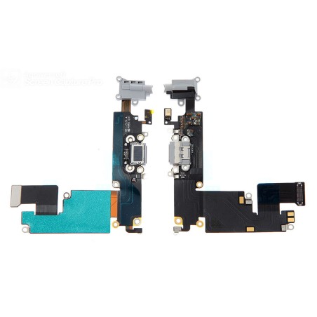 Connecteur de charge pour iPhone 6 Plus Gris