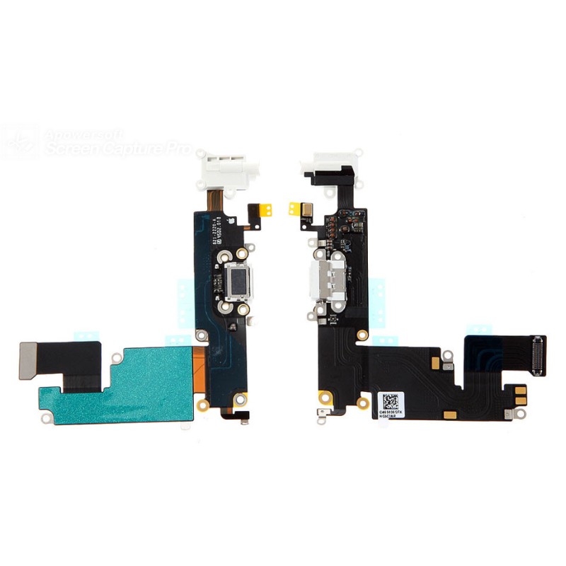 Connecteur de charge pour iPhone 6 Plus Blanc