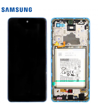 Ecran Complet+Batterie Samsung Galaxy A72 4G/5G (A725F/A726B) Bleu