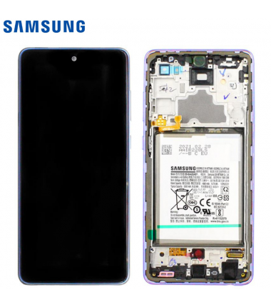 Ecran Complet+Batterie Samsung Galaxy A72 4G/5G (A725/A726B) Violet