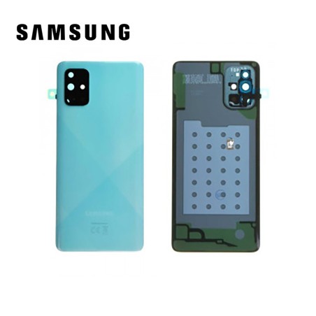 Cache Arrière Samsung Galaxy A71 (A715F) Bleu