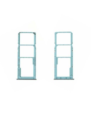 Tiroir SIM pour Samsung Galaxy A71 (A715F) Bleu