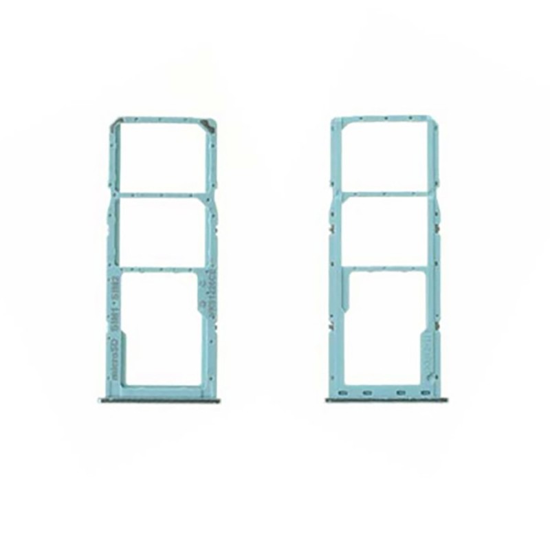 Tiroir SIM pour Samsung Galaxy A71 (A715F) Bleu