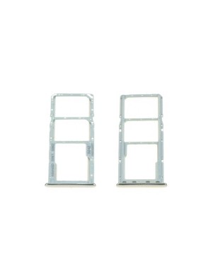 Tiroir SIM pour Samsung Galaxy A71 (A715F) Argent