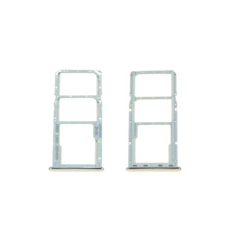 Tiroir SIM pour Samsung Galaxy A71 (A715F) Argent
