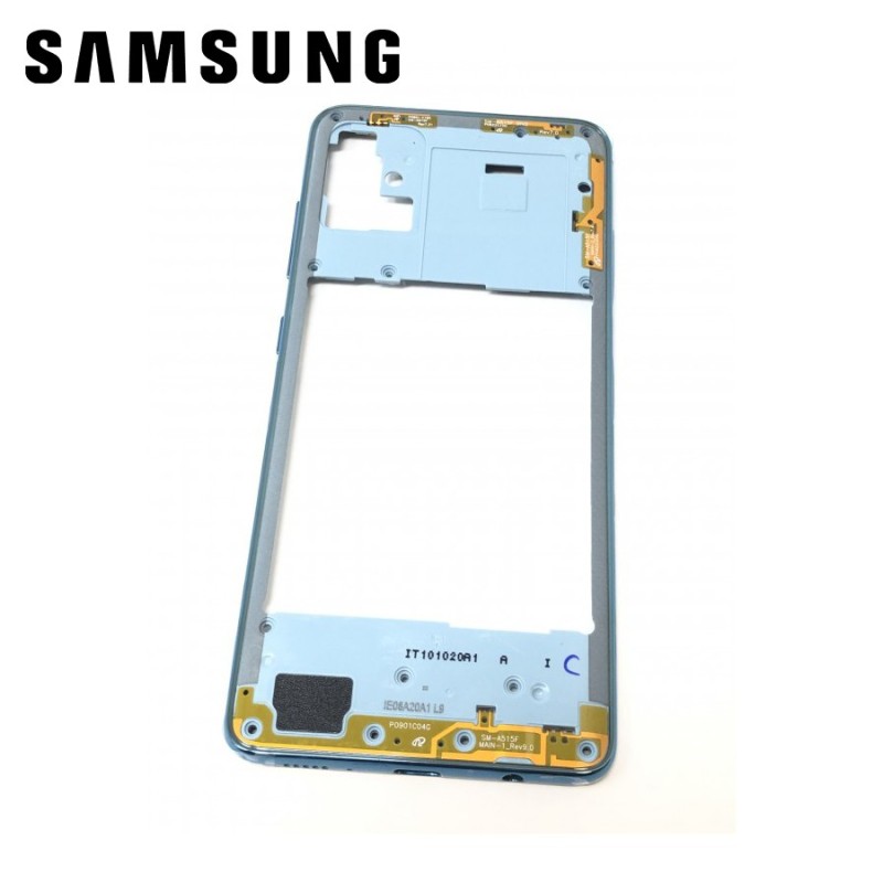 Châssis intermédiaire RECONDITIONNE Samsung Galaxy A51 4G (A515F) Bleu