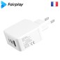 Adaptateur chargeur Secteur Fairplay MONZA USB-A-C 30W