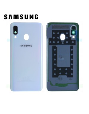 Cache arrière Samsung Galaxy A40 (A405F) Blanc