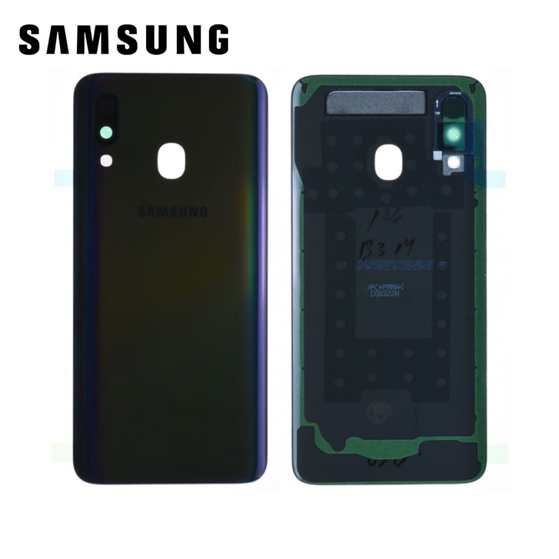 Cache arrière Samsung Galaxy A40 (A405F) Noir