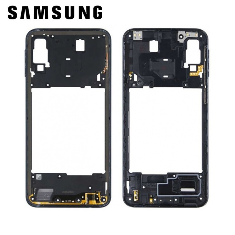 Châssis Intermédiaire Samsung Galaxy A40 (A405F) Noir