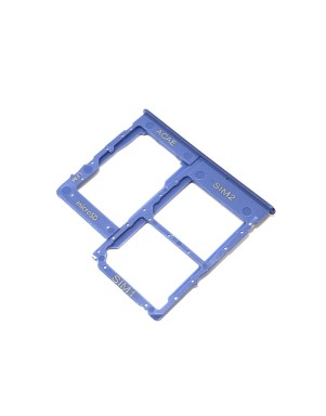 Tiroir SIM pour Samsung Galaxy A31 (A315F) Bleu