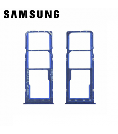 Tiroir Sim Samsung Galaxy A12 (A125F), A12 Nacho (A127F) Bleu