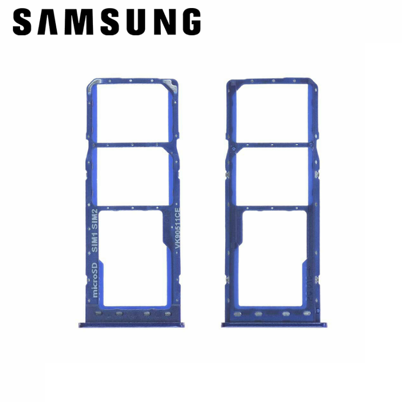 Tiroir Sim Samsung Galaxy A12 (A125F), A12 Nacho (A127F) Bleu